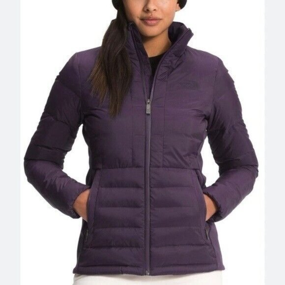 The North Face Jackets & Blazers - The North Face Wms Evelu Down Hybrid Jacket Plum Size Large